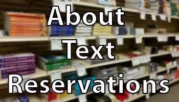 About Text Reservations