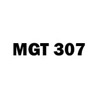 mgt 307
