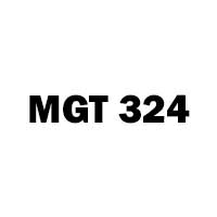 mgt 324